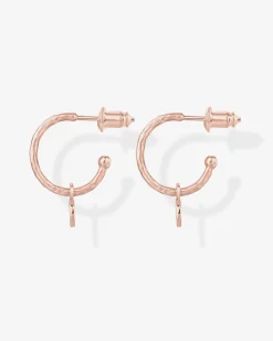 PAVOI Dangle & Threader|Hoops-Drop Moon Hoops