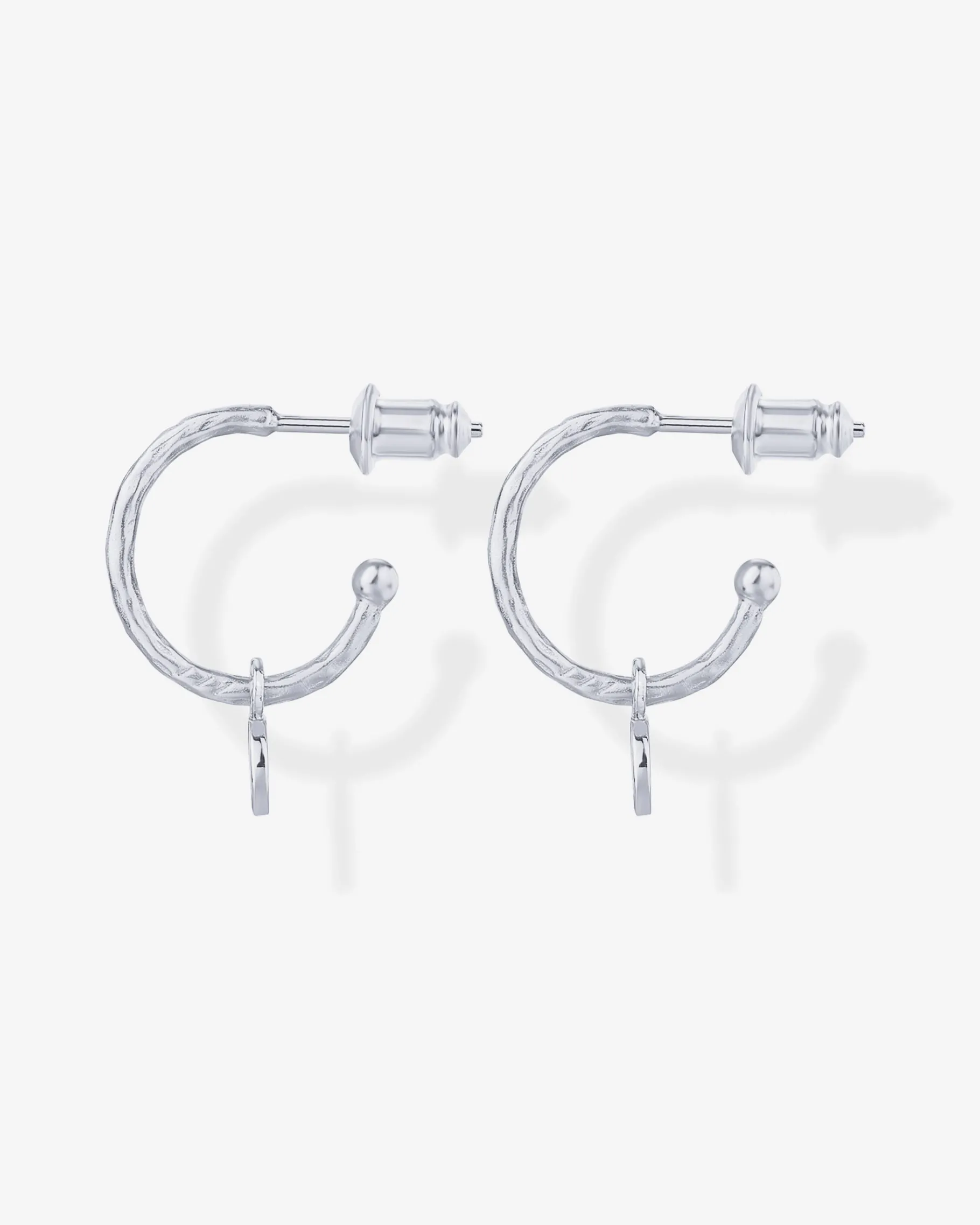 PAVOI Dangle & Threader|Hoops-Drop Moon Hoops