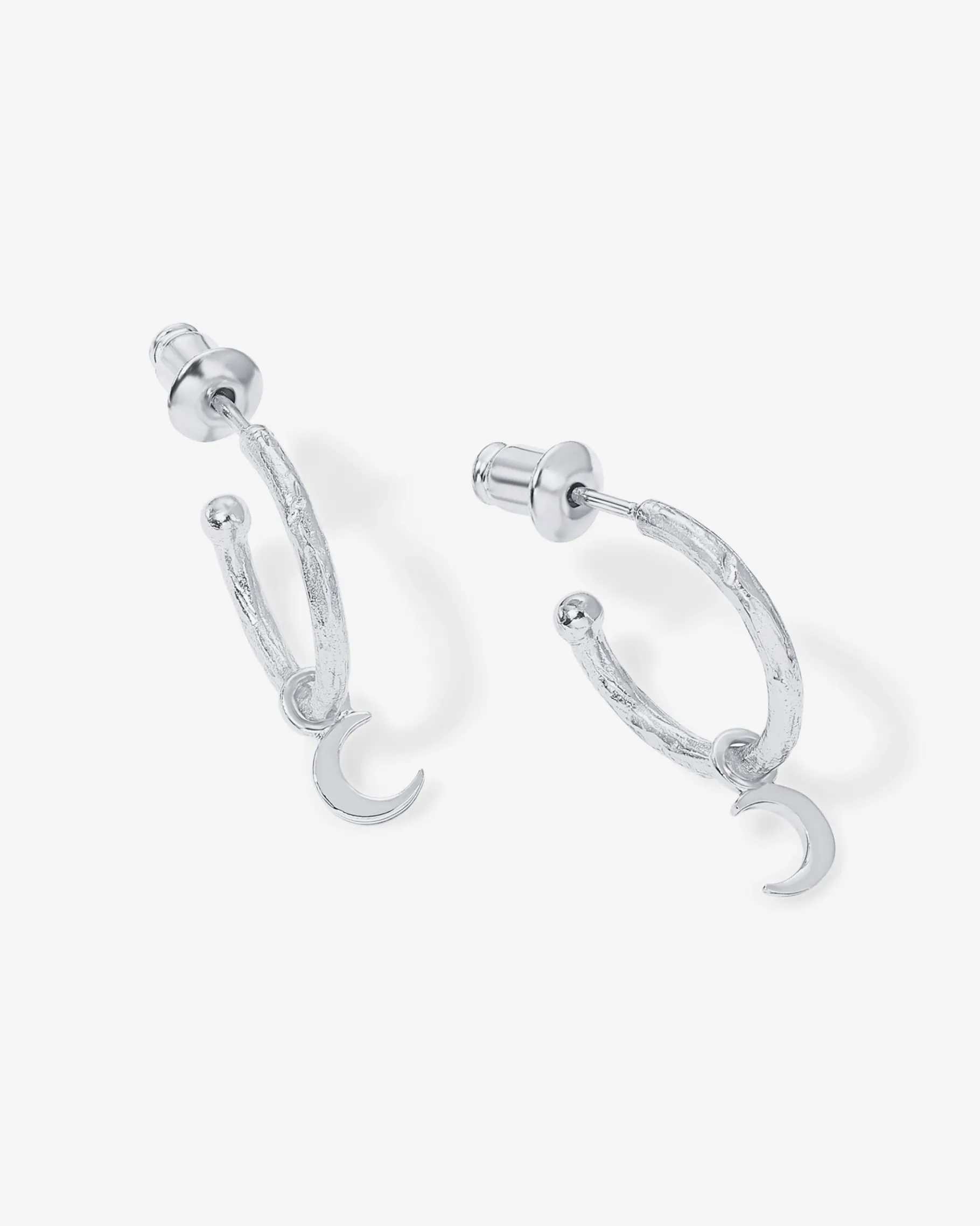 PAVOI Dangle & Threader|Hoops-Drop Moon Hoops
