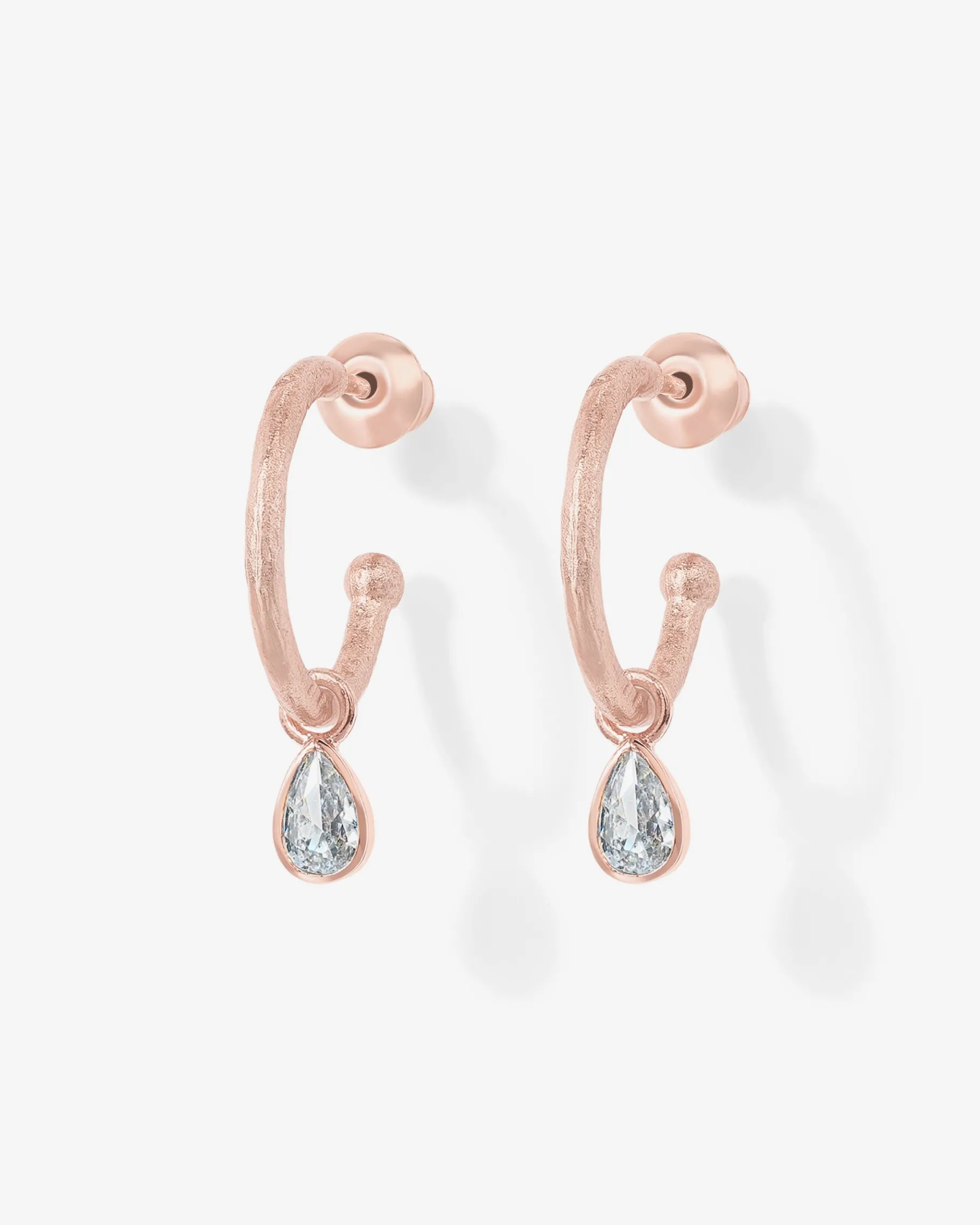 PAVOI Dangle & Threader|Hoops-Drop Pear Hoop