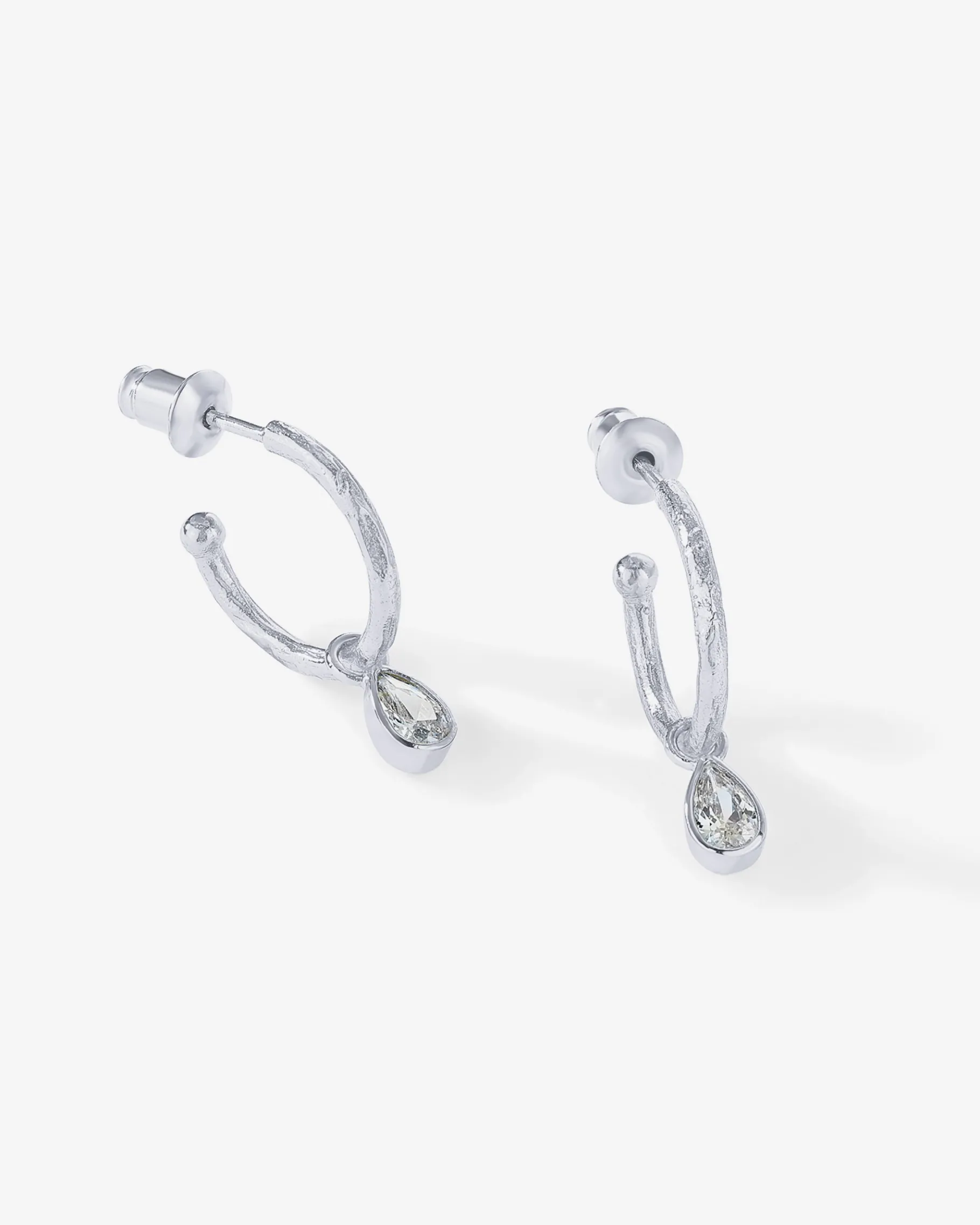 PAVOI Dangle & Threader|Hoops-Drop Pear Hoop