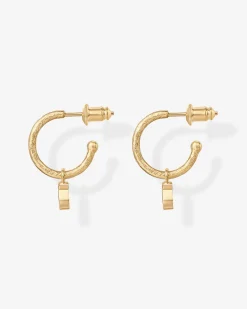 PAVOI Dangle & Threader|Hoops-Drop Pear Hoop