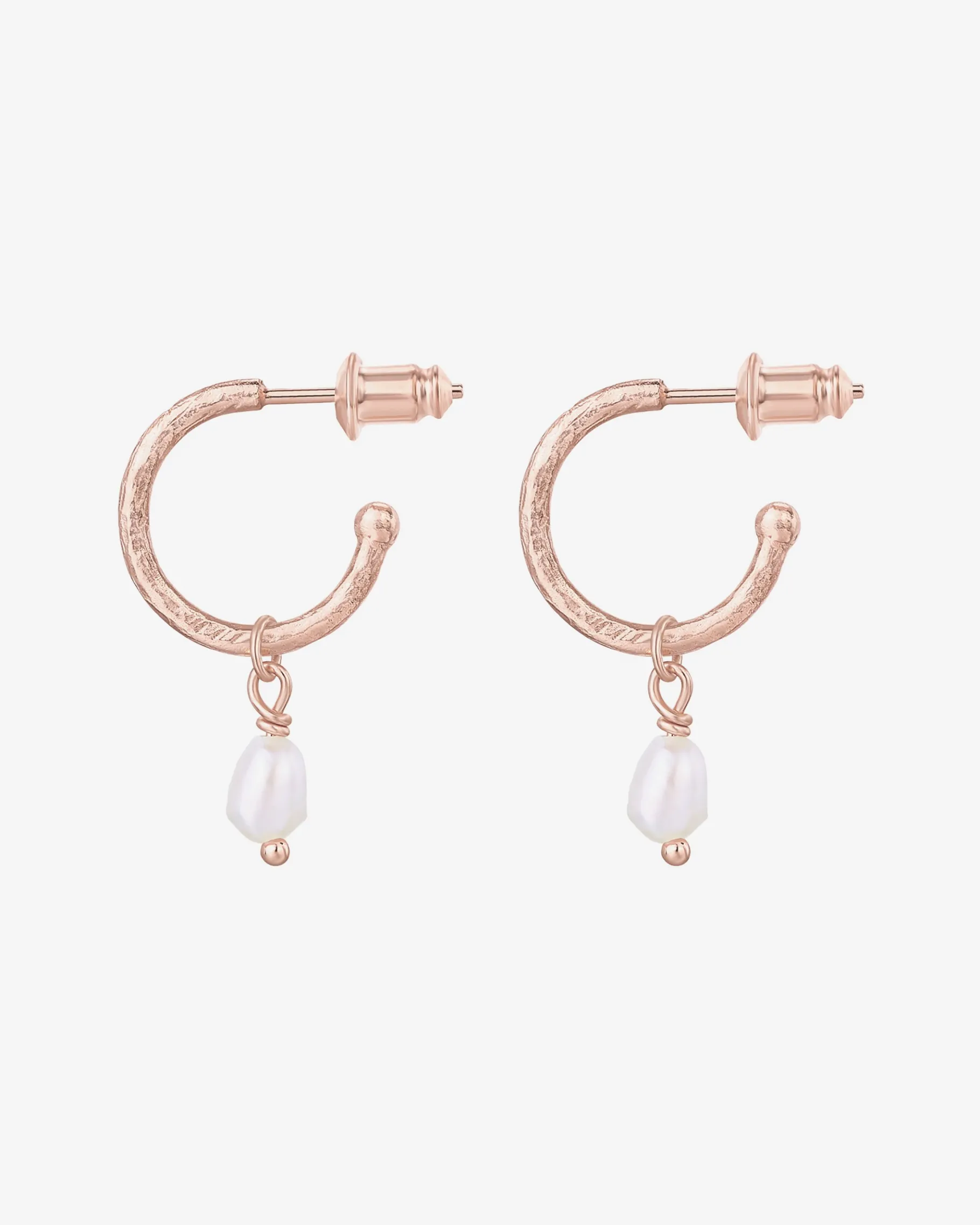 PAVOI Dangle & Threader|Hoops-Drop Pearl Hoops