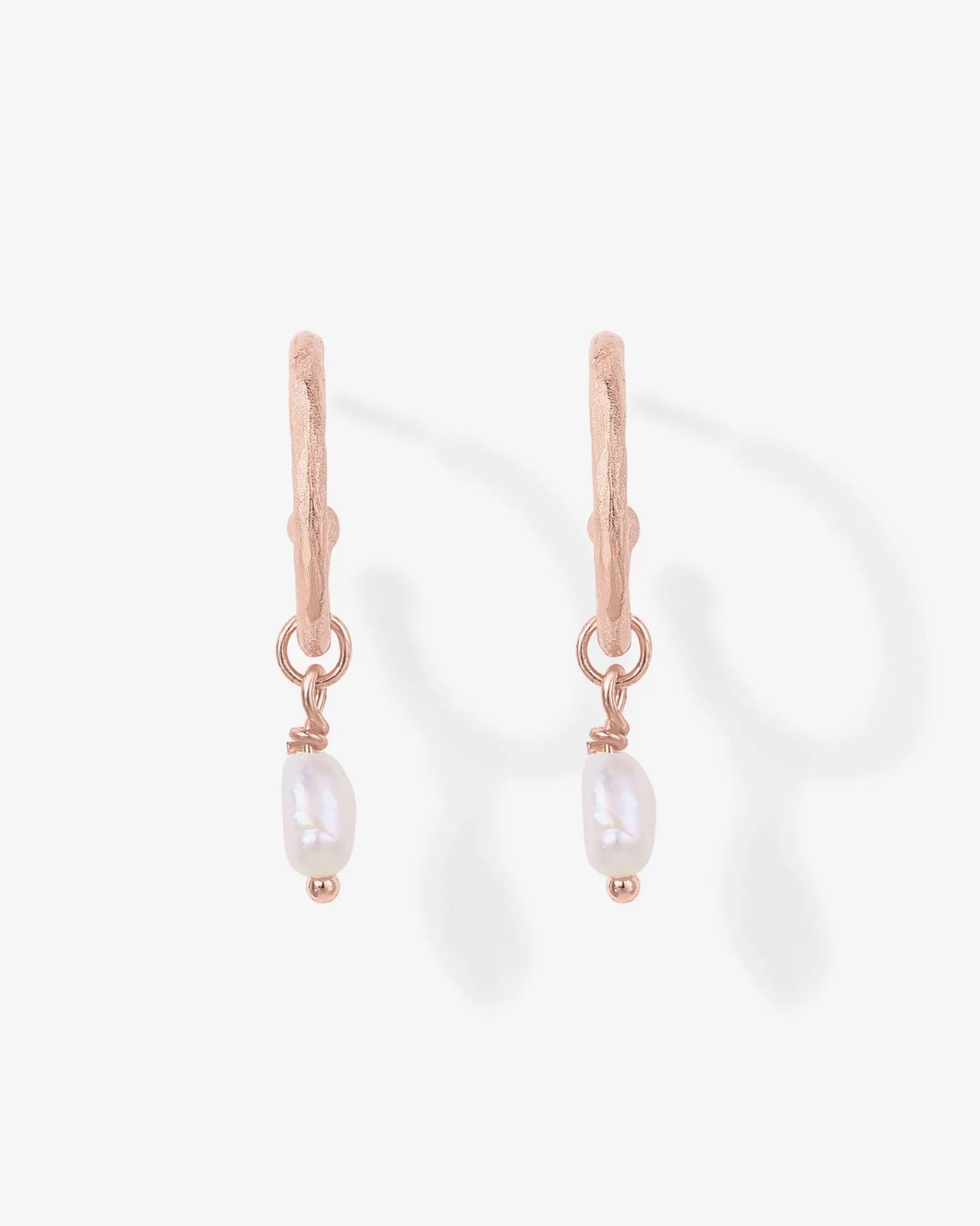 PAVOI Dangle & Threader|Hoops-Drop Pearl Hoops