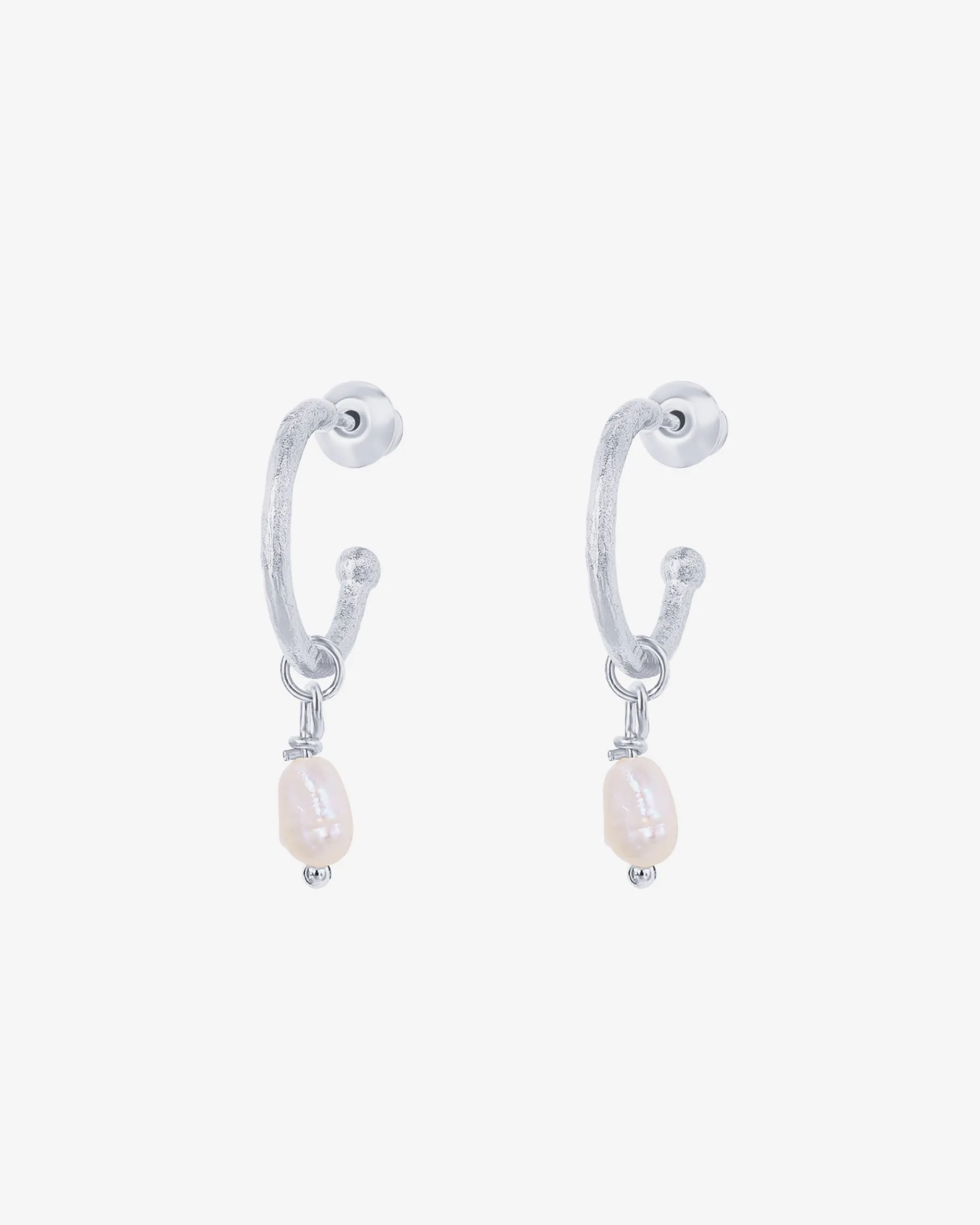 PAVOI Dangle & Threader|Hoops-Drop Pearl Hoops