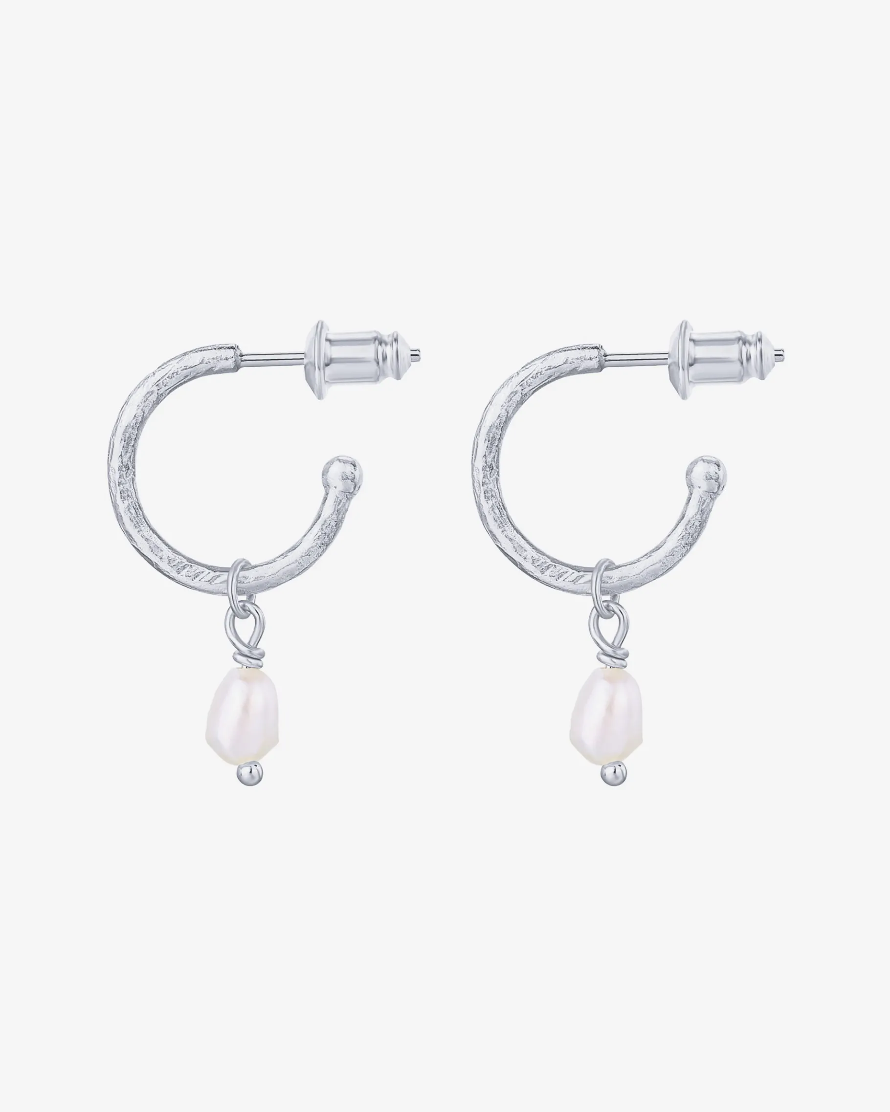 PAVOI Dangle & Threader|Hoops-Drop Pearl Hoops