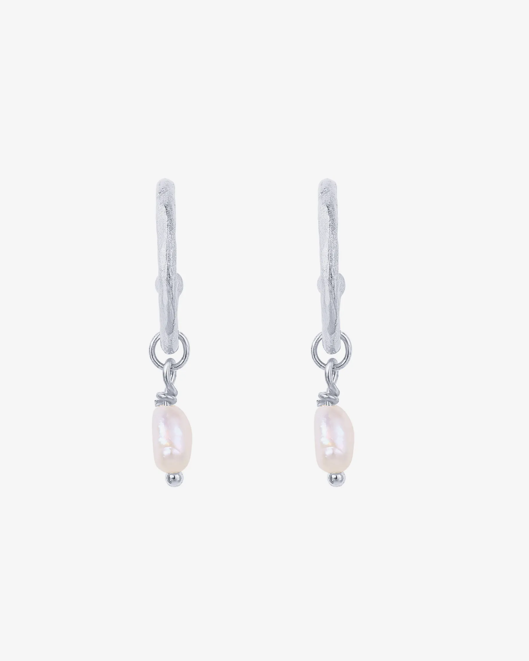 PAVOI Dangle & Threader|Hoops-Drop Pearl Hoops