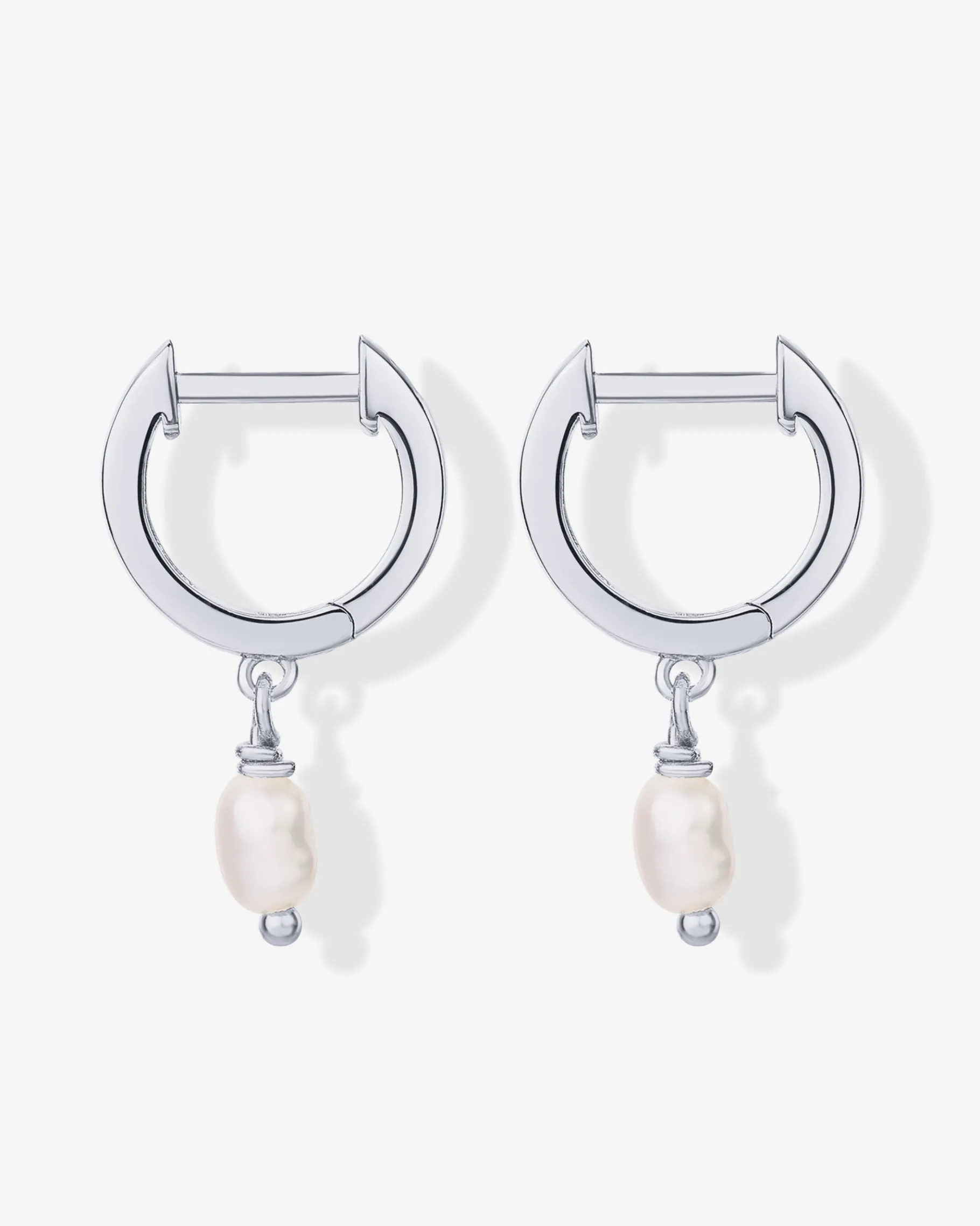 PAVOI Dangle & Threader|Huggies-Drop Pearl Huggies