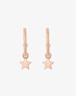 PAVOI Dangle & Threader|Hoops-Drop Star Hoops