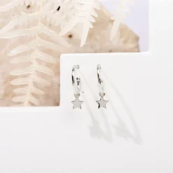 PAVOI Dangle & Threader|Hoops-Drop Star Hoops
