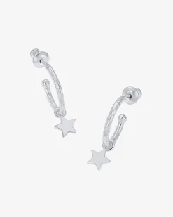 PAVOI Dangle & Threader|Hoops-Drop Star Hoops
