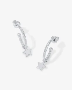 PAVOI Dangle & Threader|Hoops-Drop Star Hoops