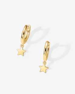PAVOI Dangle & Threader|Huggies-Drop Star Huggies