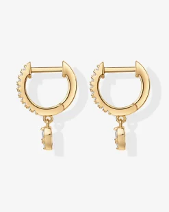 PAVOI Dangle & Threader|Huggies-Drop Tear Huggie