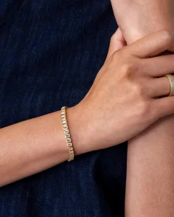 PAVOI Tennis-Emerald-Cut Tennis Bracelet