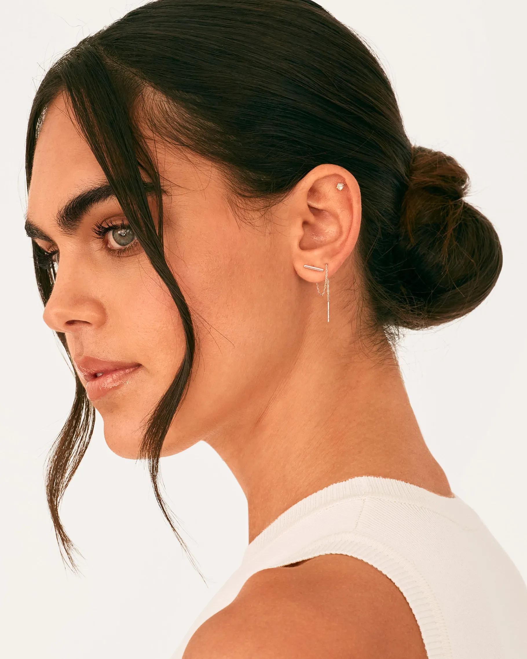 PAVOI Dangle & Threader-Ethereal Threader Earrings