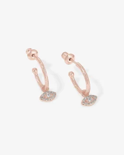 PAVOI Dangle & Threader|Hoops-Evil Eye Hoops