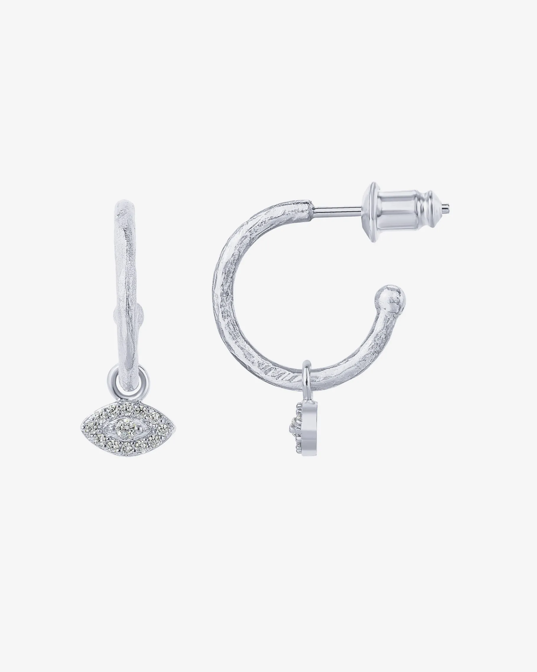PAVOI Dangle & Threader|Hoops-Evil Eye Hoops