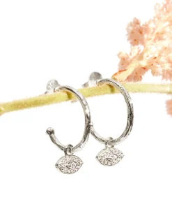 PAVOI Dangle & Threader|Hoops-Evil Eye Hoops