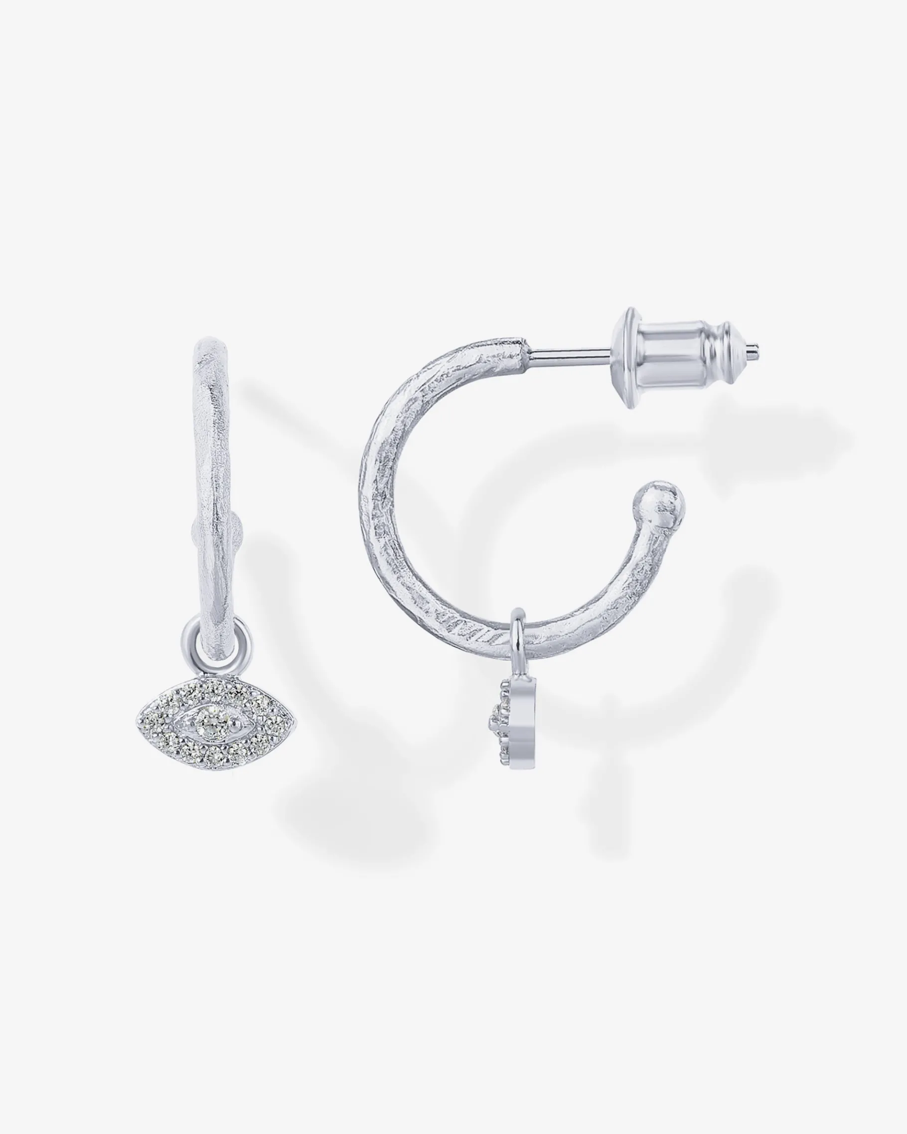 PAVOI Dangle & Threader|Hoops-Evil Eye Hoops