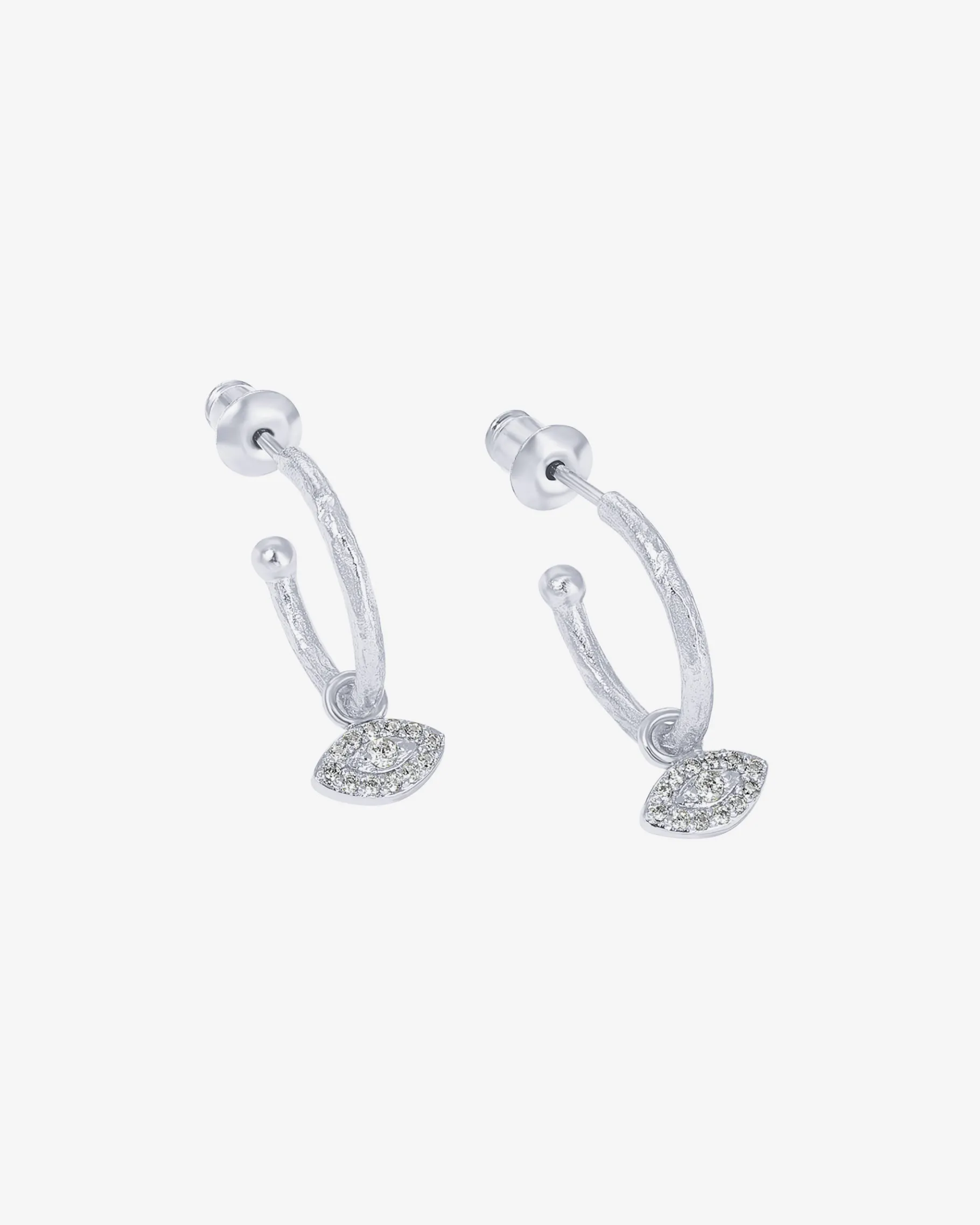 PAVOI Dangle & Threader|Hoops-Evil Eye Hoops