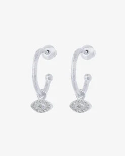 PAVOI Dangle & Threader|Hoops-Evil Eye Hoops