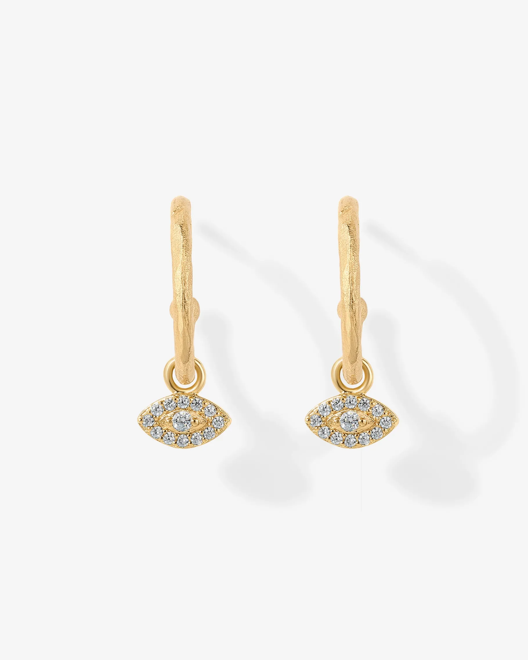PAVOI Dangle & Threader|Hoops-Evil Eye Hoops