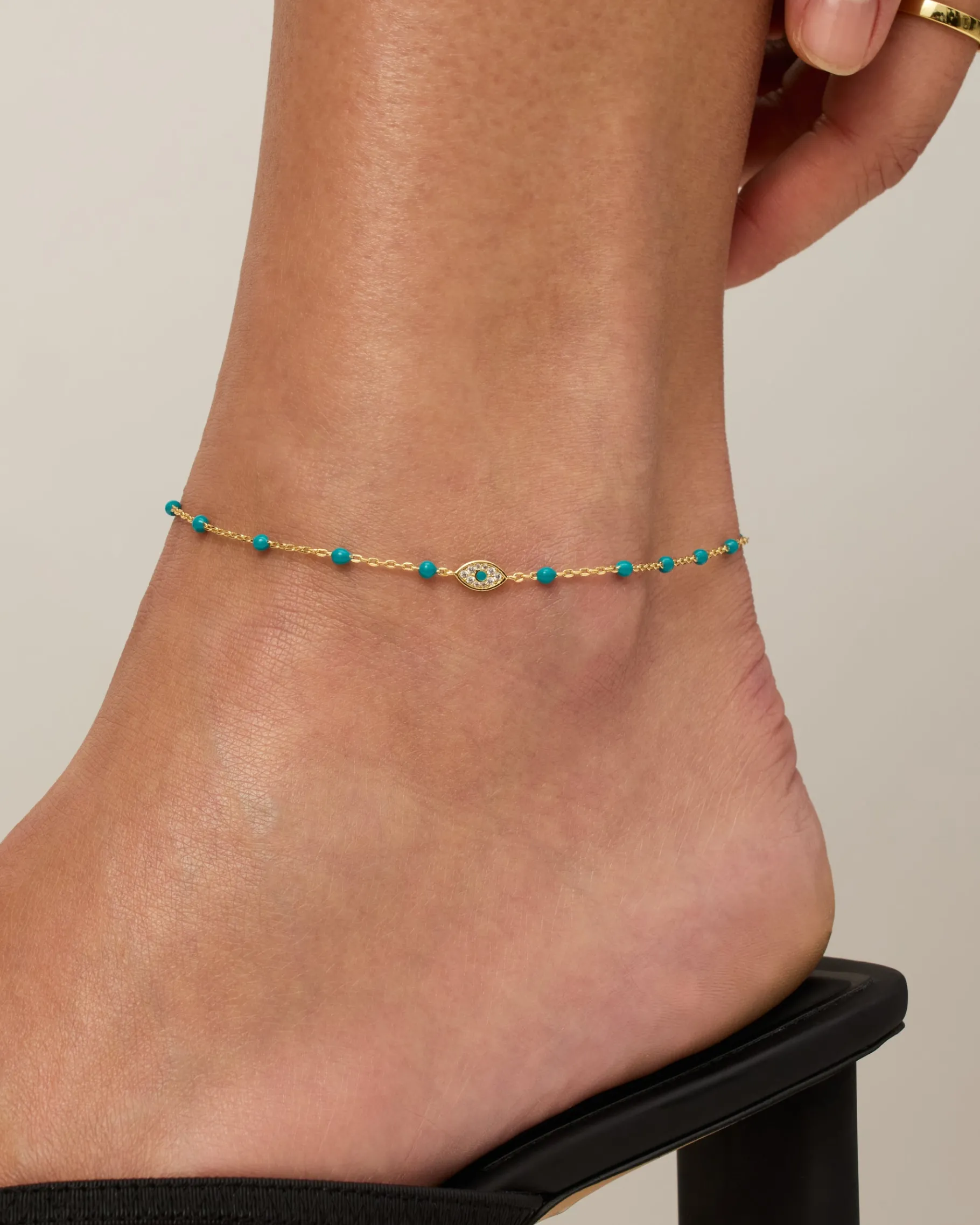 PAVOI All Anklets-Evil Eye u0026 Hamsa Anklet