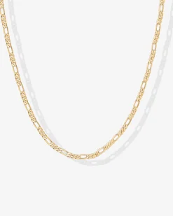PAVOI Chains-Figaro Chain Necklace