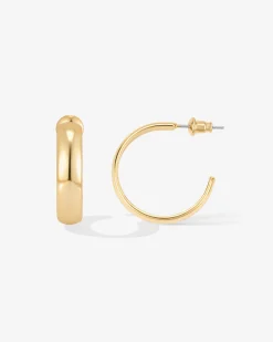 PAVOI Hoops-Flat Edge Hoops