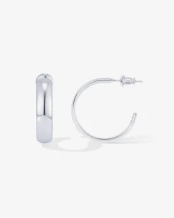 PAVOI Hoops-Flat Edge Hoops