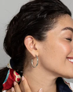 PAVOI Hoops-Flat Edge Hoops
