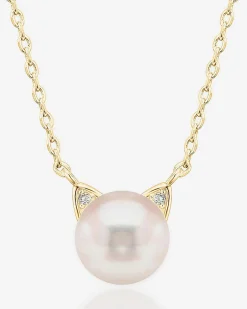 PAVOI Pearls|Pendants-Freshwater Cultured Cat Pearl Necklace