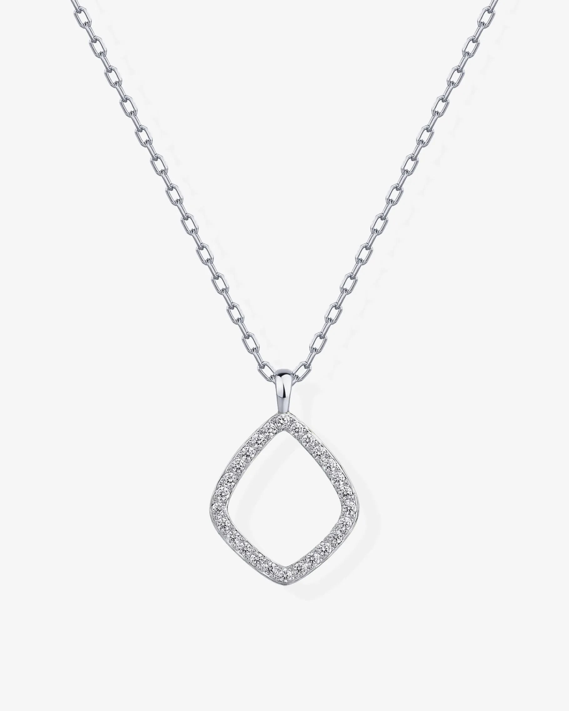 PAVOI Pendants-Geo Dangle Necklace