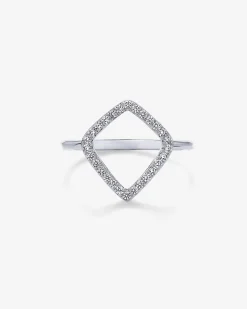 PAVOI Statement|Statement-Geo Diamond Ring