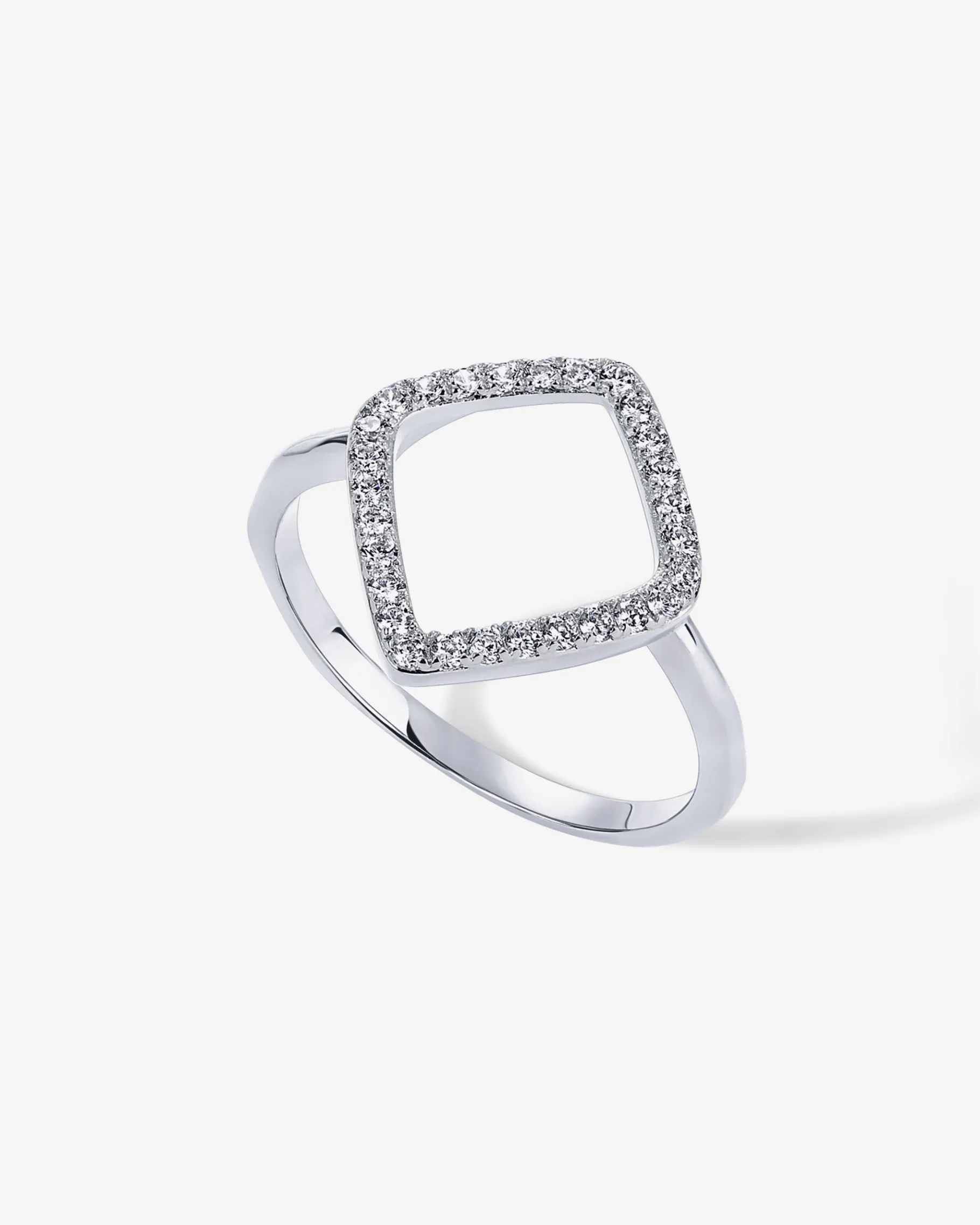 PAVOI Statement|Statement-Geo Diamond Ring