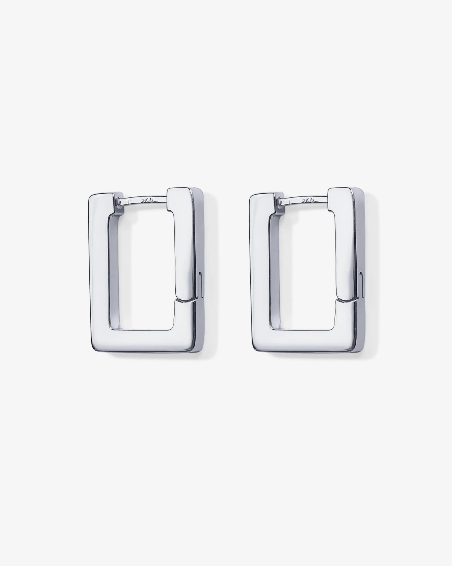 PAVOI Huggies|Hoops-Geometric Rectangle Hoop