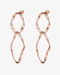 PAVOI Hoops|Dangle & Threader-Hammered Infinity Hoop