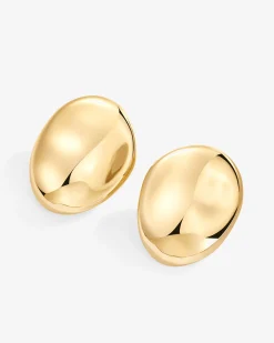 PAVOI Statement-Hammered Teardrop Earrings
