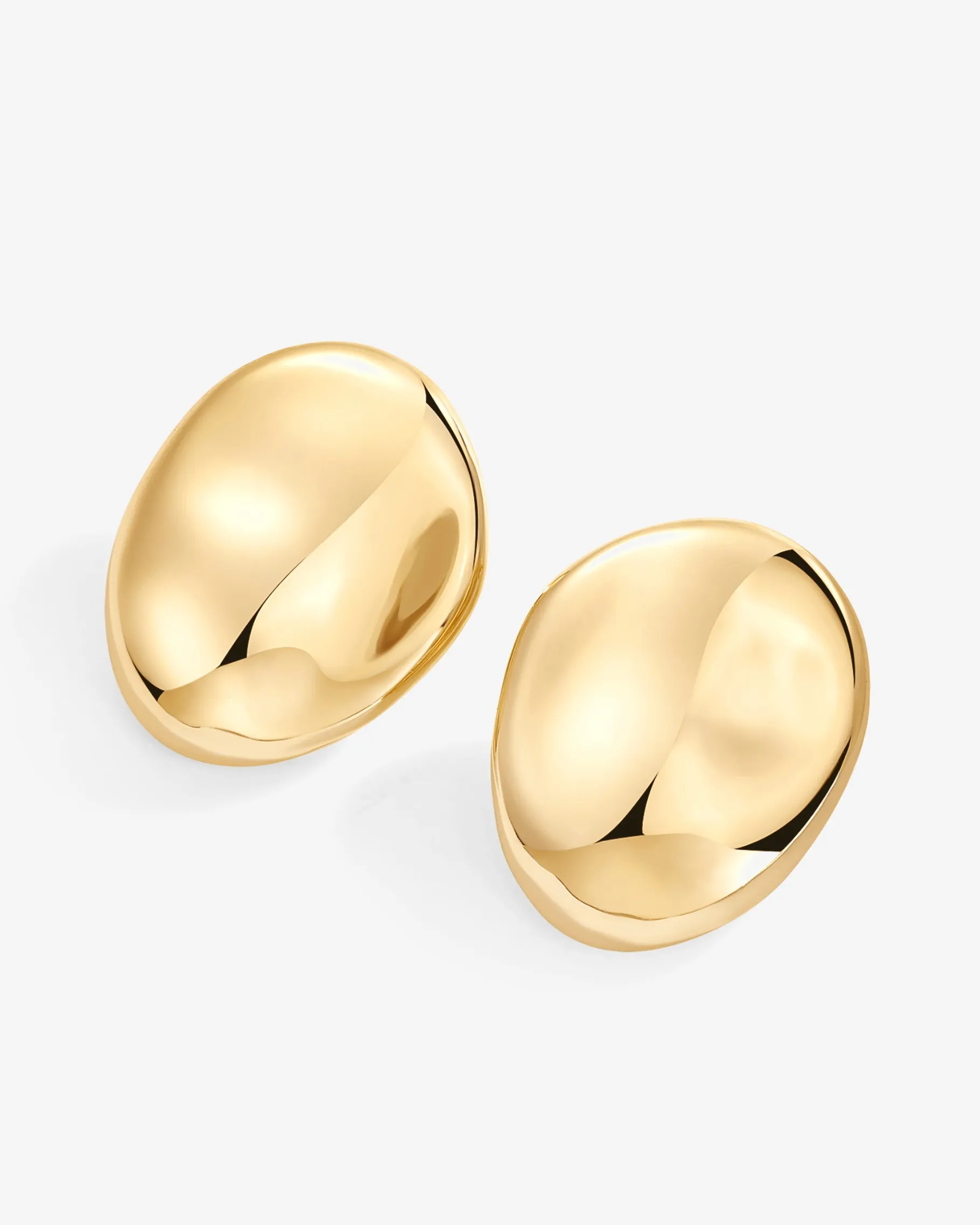 PAVOI Statement-Hammered Teardrop Earrings
