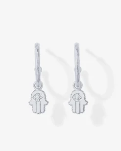 PAVOI Dangle & Threader|Hoops-Hamsa Hoops