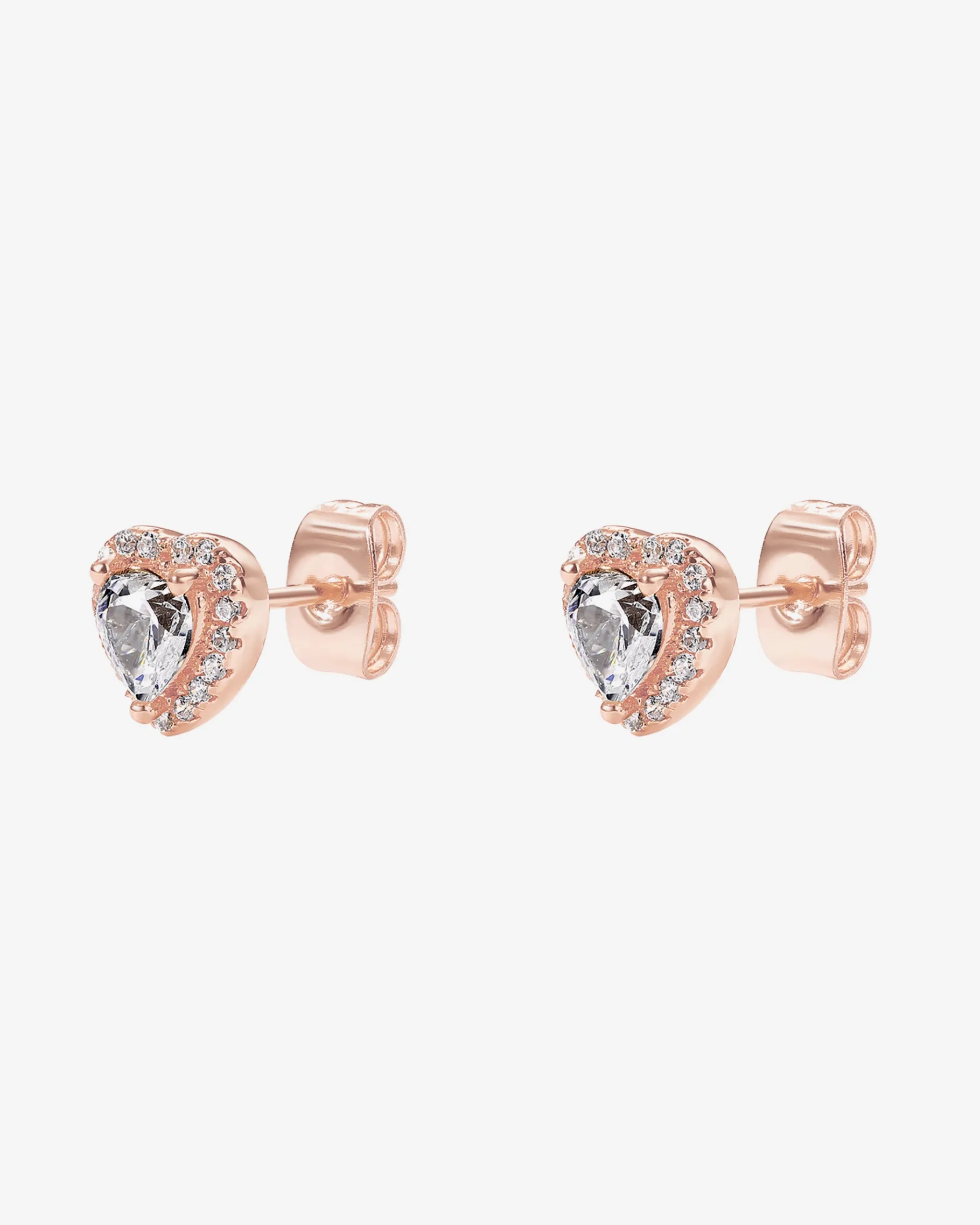 PAVOI Studs-Heart Halo Studs