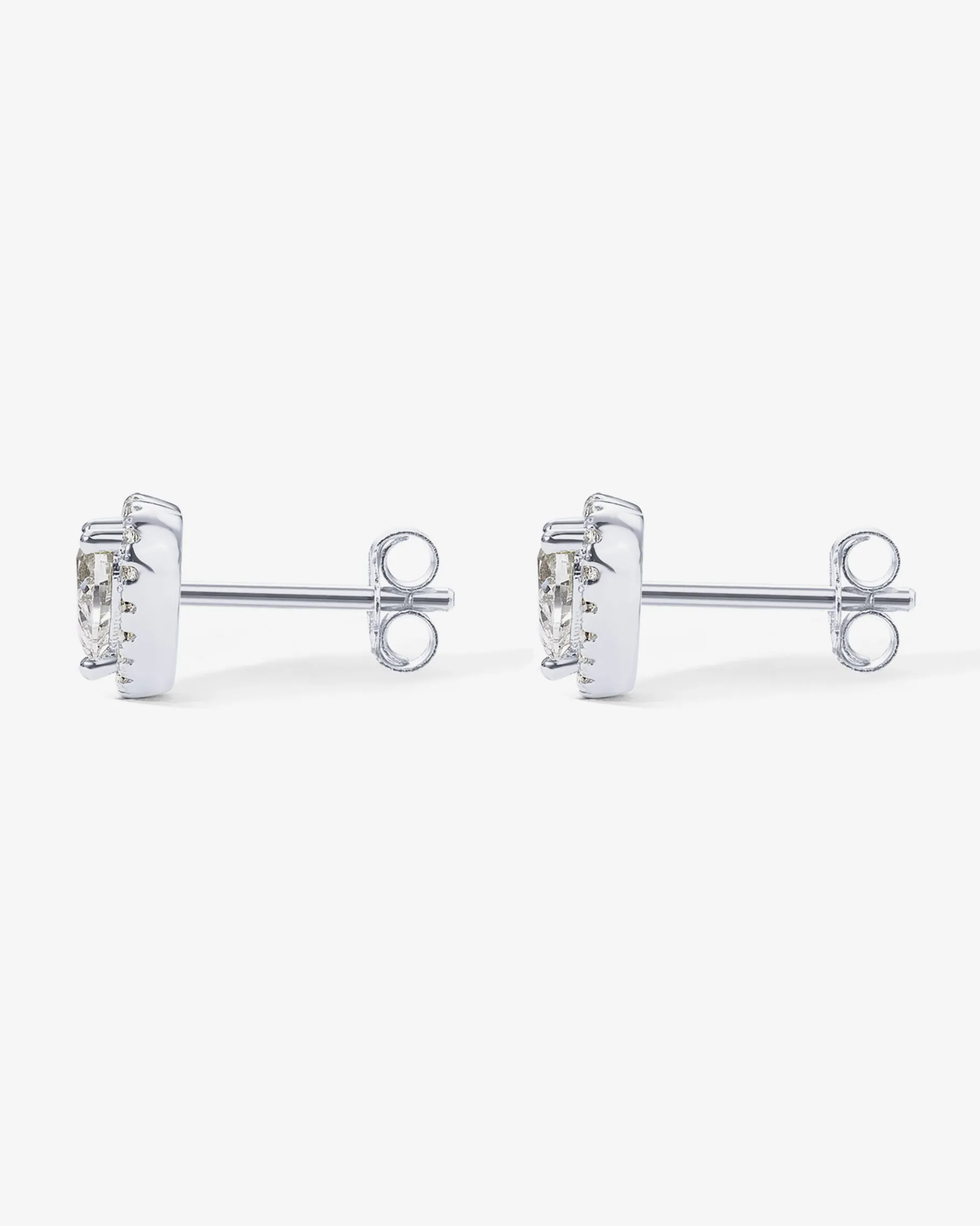 PAVOI Studs-Heart Halo Studs