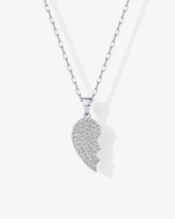 PAVOI Pendants-Heart Pendant Necklace Set