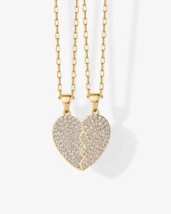 PAVOI Pendants-Heart Pendant Necklace Set