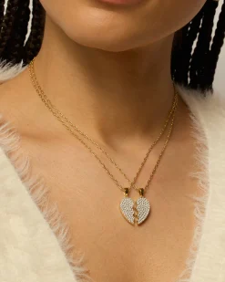 PAVOI Pendants-Heart Pendant Necklace Set