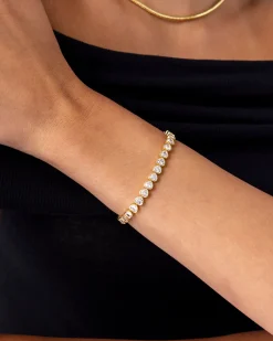 PAVOI Tennis-Heart-Shaped Tennis Bracelet