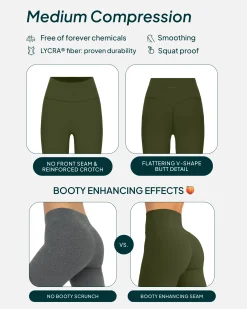 PAVOI Leggings|Tall Length-High-Waisted Butt Lifting Tall-Length Yoga Leggings