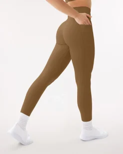 PAVOI With Pockets|Leggings-High-Waisted Butt Lifting Full-Length Leggings with Pockets