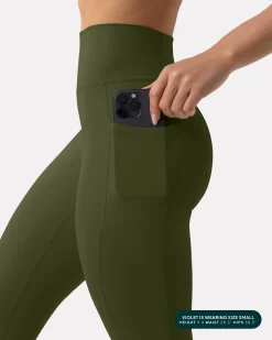 PAVOI With Pockets|Leggings-High-Waisted Butt Lifting Full-Length Leggings with Pockets